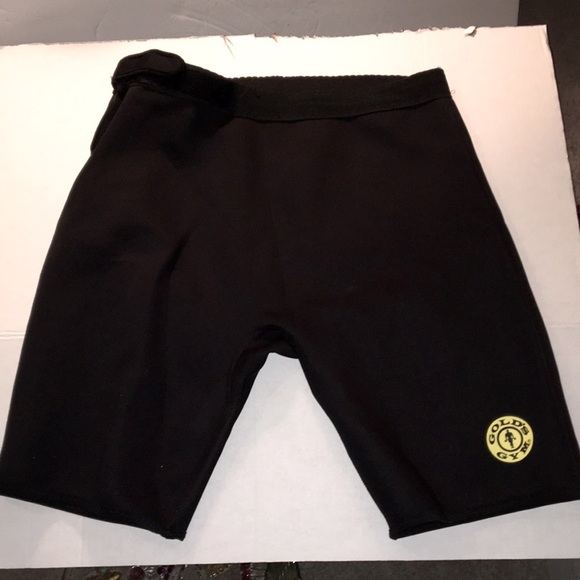 Gold’s Gym Neoprene Compression Shorts Cross Fit Lifting Cycling - Picture 1 of 8